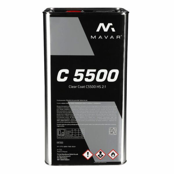 Lakier Bezbarwny HS - C 5500 - obrazek 2